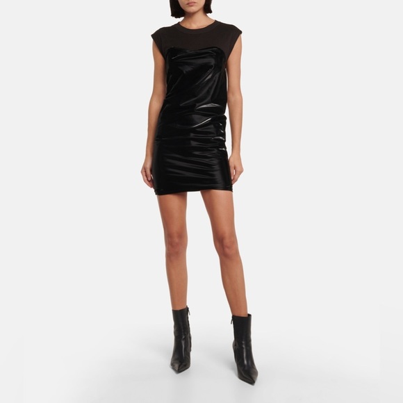 RTA Isabella vinyl minidress size Large - Picture 15 of 16